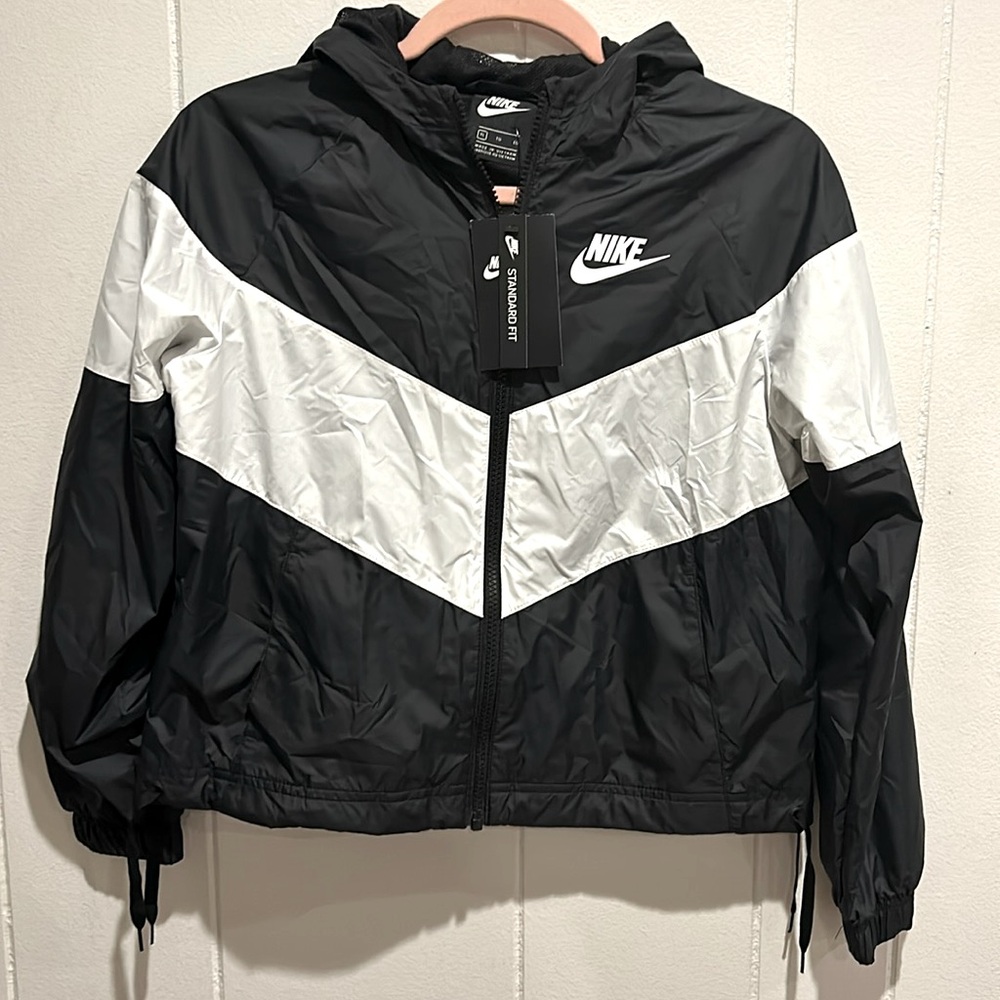 NEW! Nike Girl $65 Windbreaker Hooded Jacket